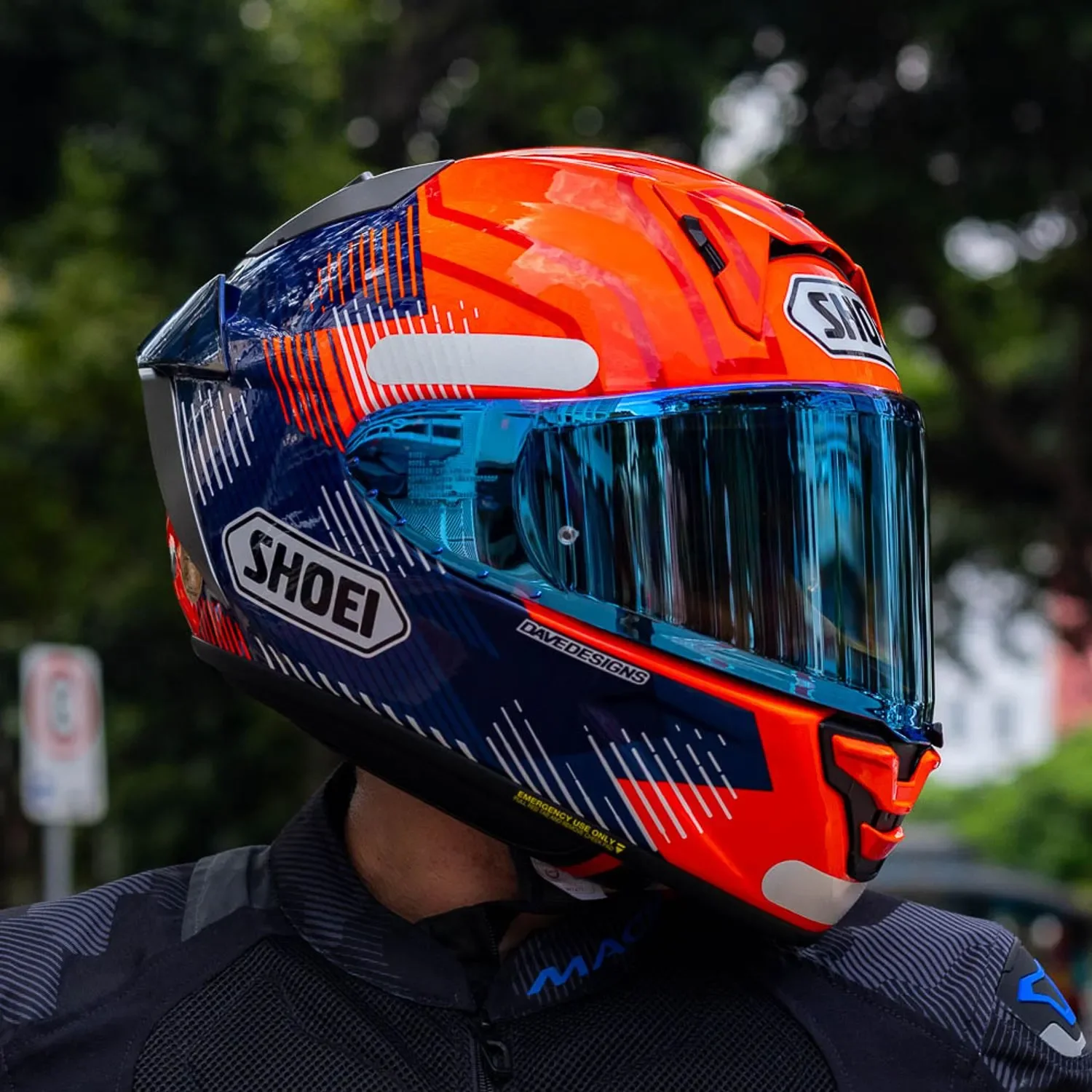 Capacete Shoei X-Spr Pro Marquez 8 TC-1 (Multifibras) - Spinelli Capacete Shoei X-Spr Pro Marquez 8 TC-1 (Multifibras) - Spinelli